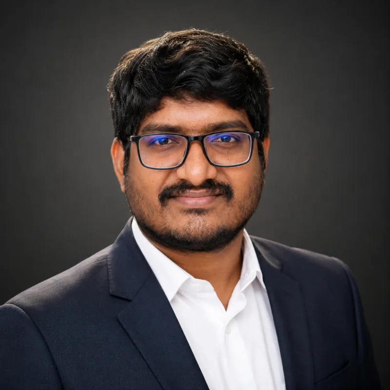Portrait of Mohankrishna Podile